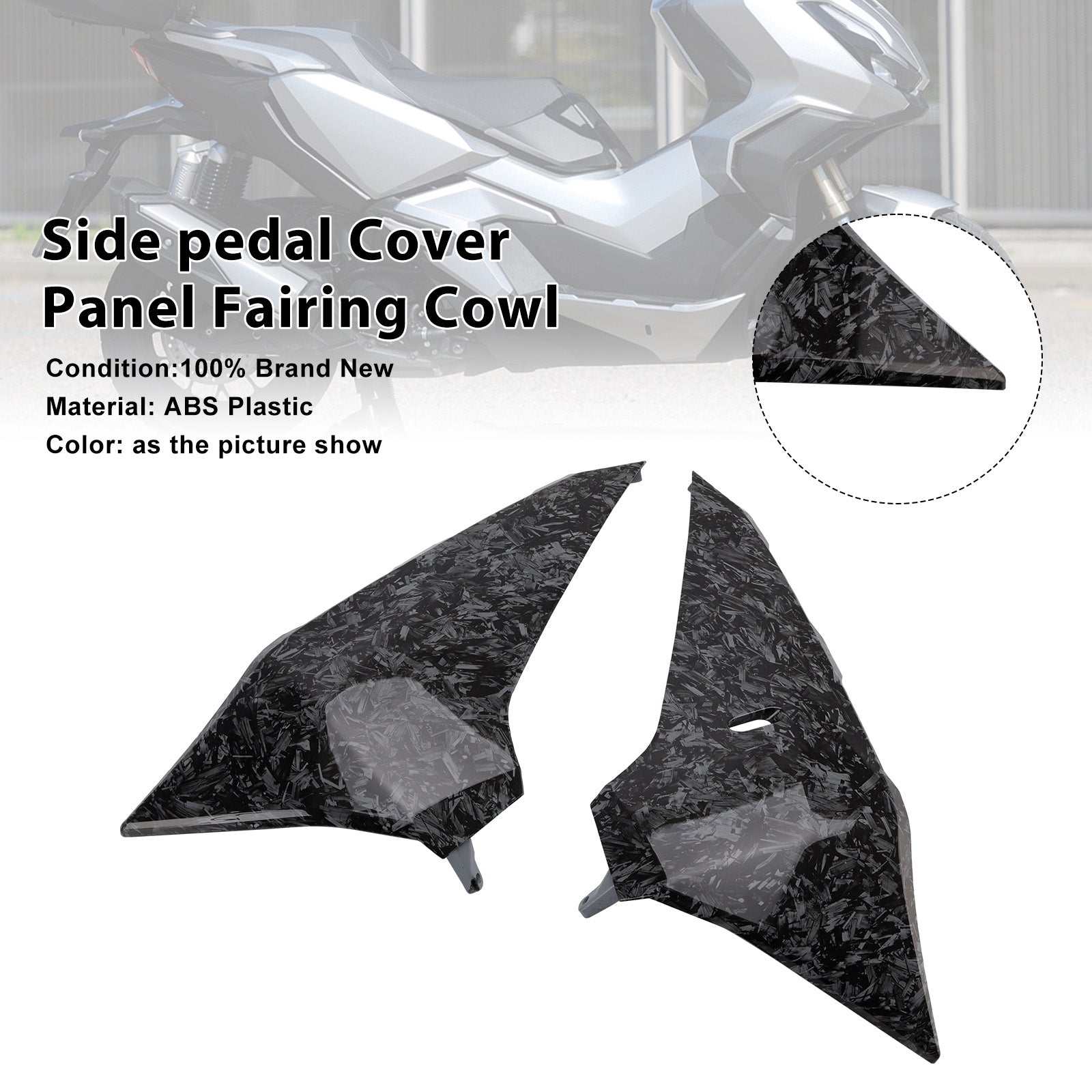 Honda ADV 350 2022-2025 Side pedal Cover Panel Fairing Cowl