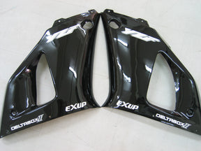 Amotopart 2000-2001 Yamaha YZF 1000 R1 Gloss Black with Logo Fairing Kit