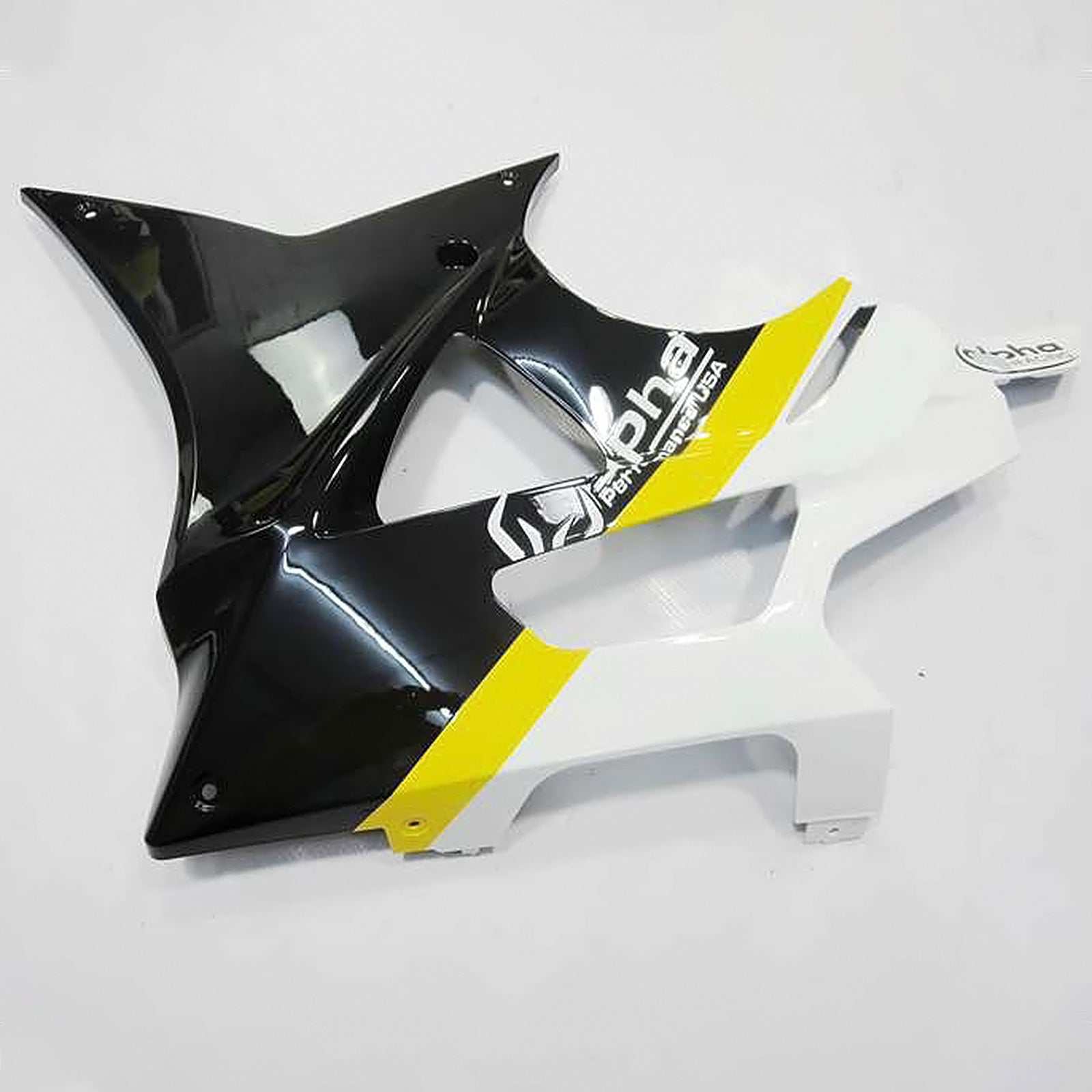 Amotopart 2009-2014 BMW S1000RR Yellow White Black Fairing Kit