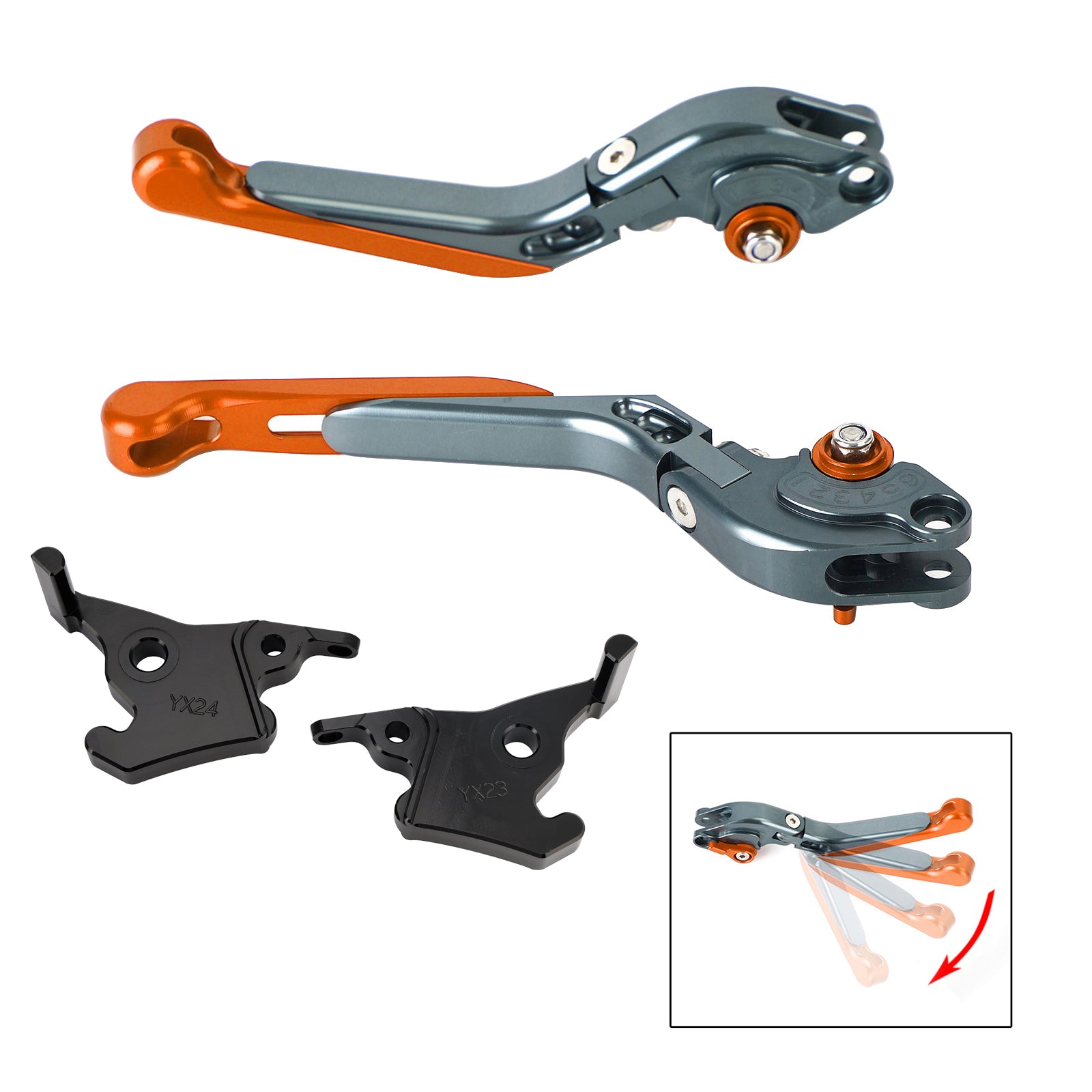 2023-2025 YAMAHA XMAX 300 Adjustable Clutch Brake Lever fit