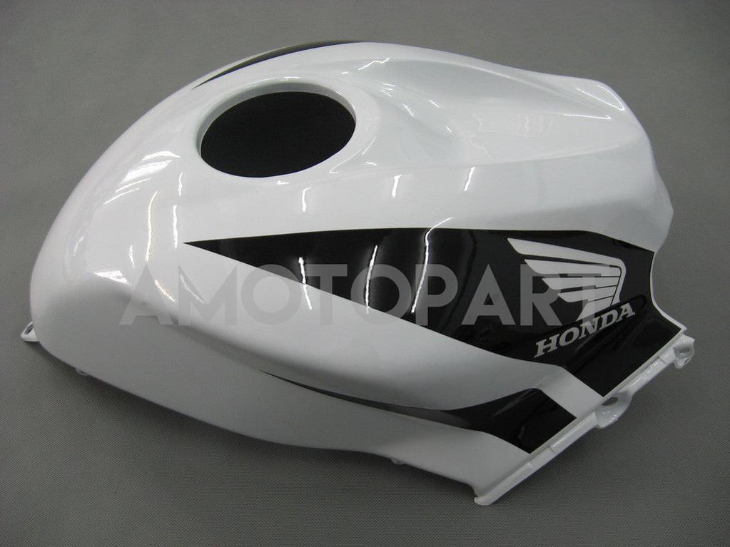 Amotopart Honda 2007-2008 CBR600RR White Black Fairing Kit