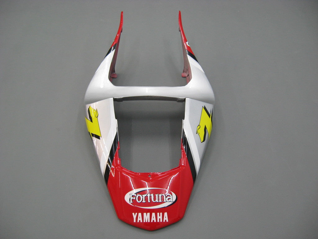 Amotopart 2000–2001 Yamaha YZF 1000 R1 Verkleidungsset in Silber und Rot