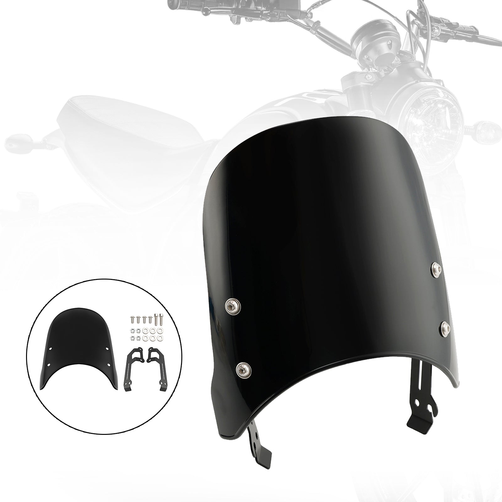 Windschutzscheibe Windschutzscheibe passend für DUCATI Scrambler 800 400 2015-2022