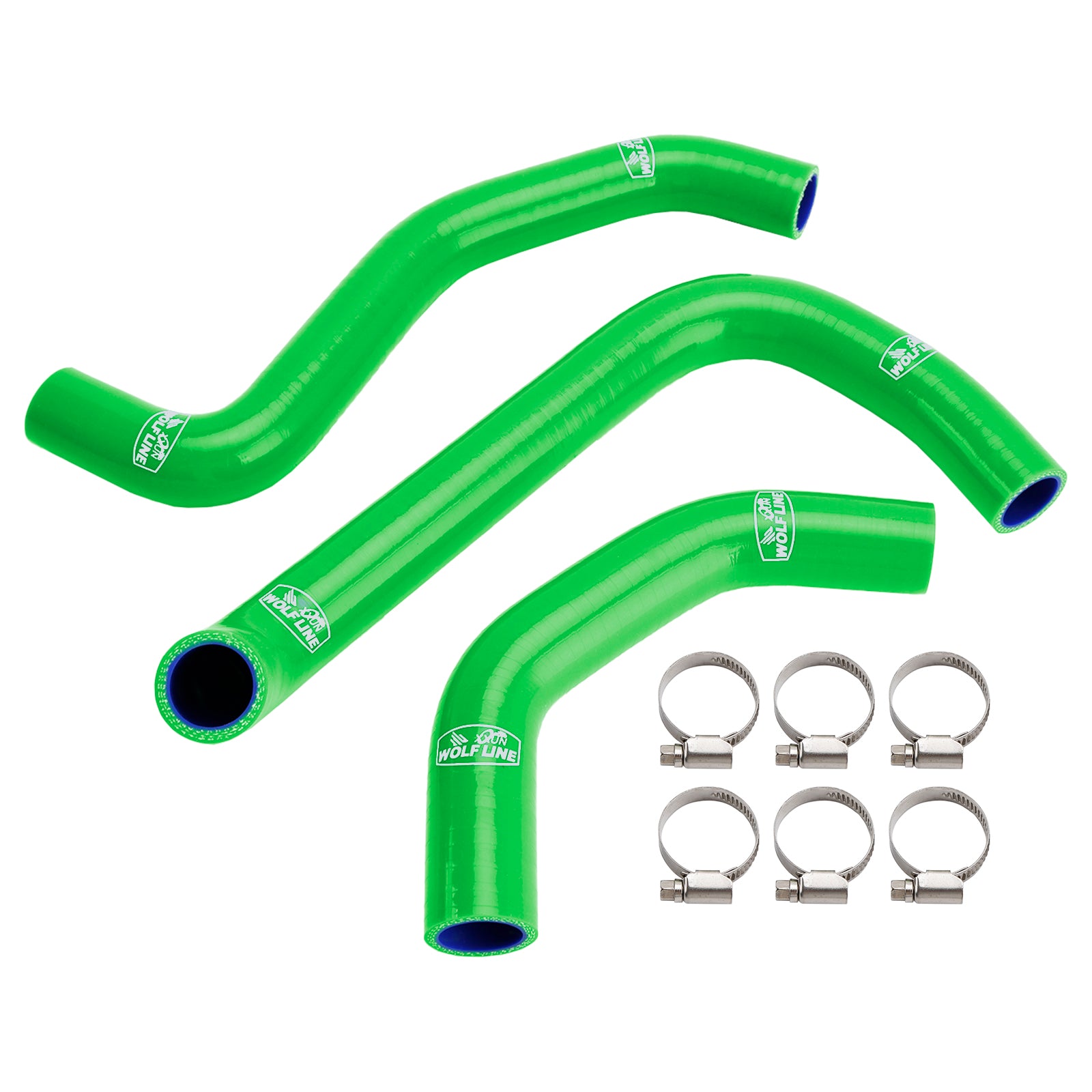 2021-2025 Kawasaki ZX10R ZX-10RR Silicone Radiator coolant Hose