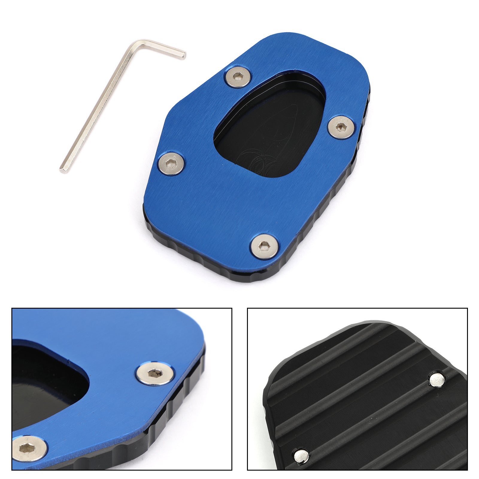 2019-2020 YAMAHA NIKEN /GT Kickstand Sidestand Enlarge Plate Pad Blue