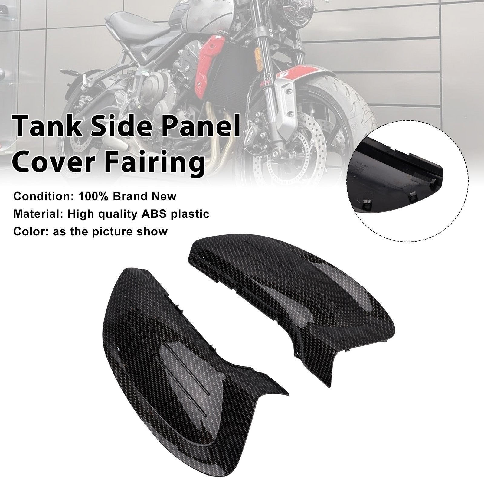 2022-2025 Trident 660 Tank Side Cover Panel Fairing