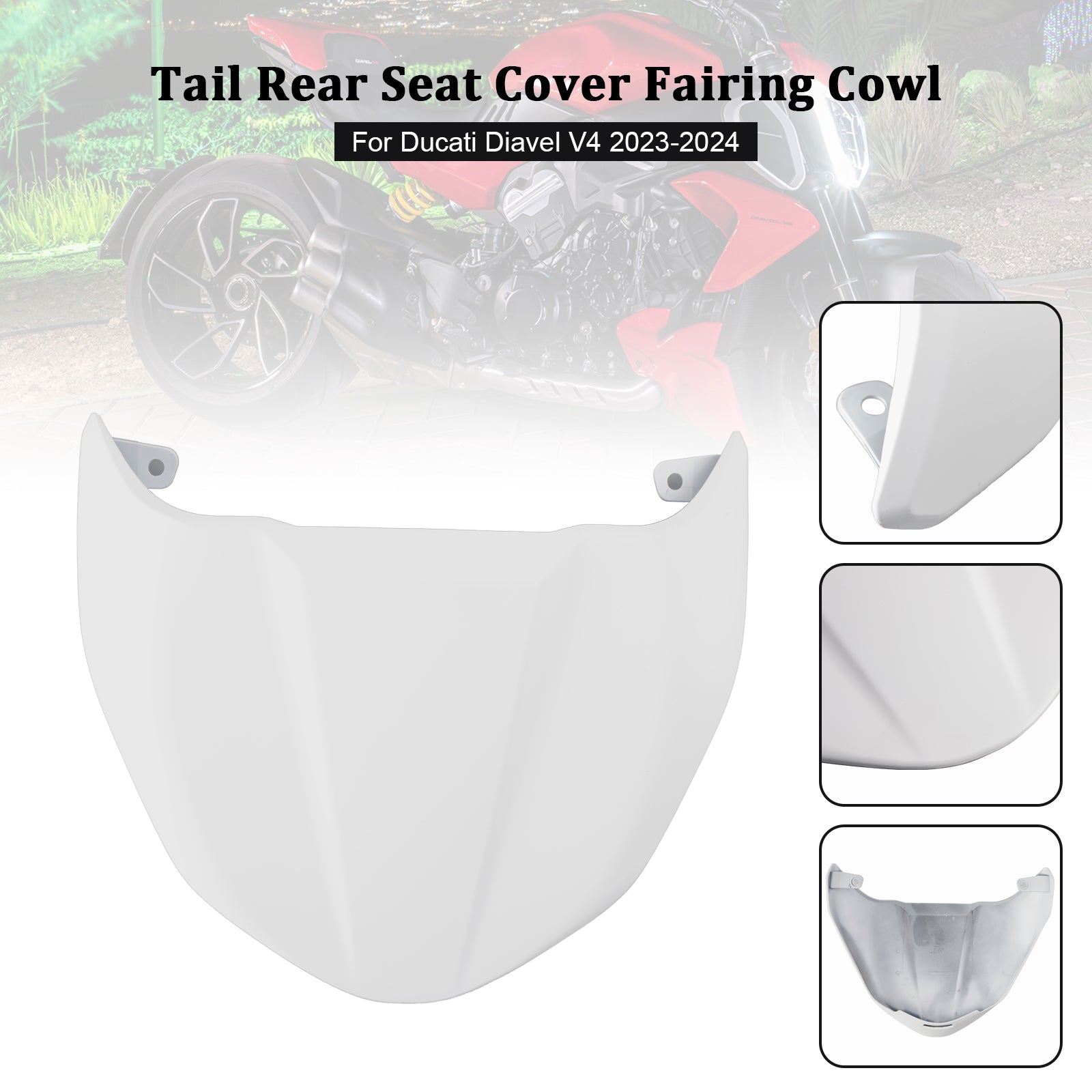 2023-2024 Ducati Diavel V4 Tail Rear Seat Cover Fairing Cowl