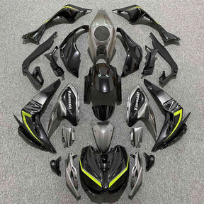 Amotopart 2014-2017 Z1000 Kawasaki Grey&Black Fairing Kit