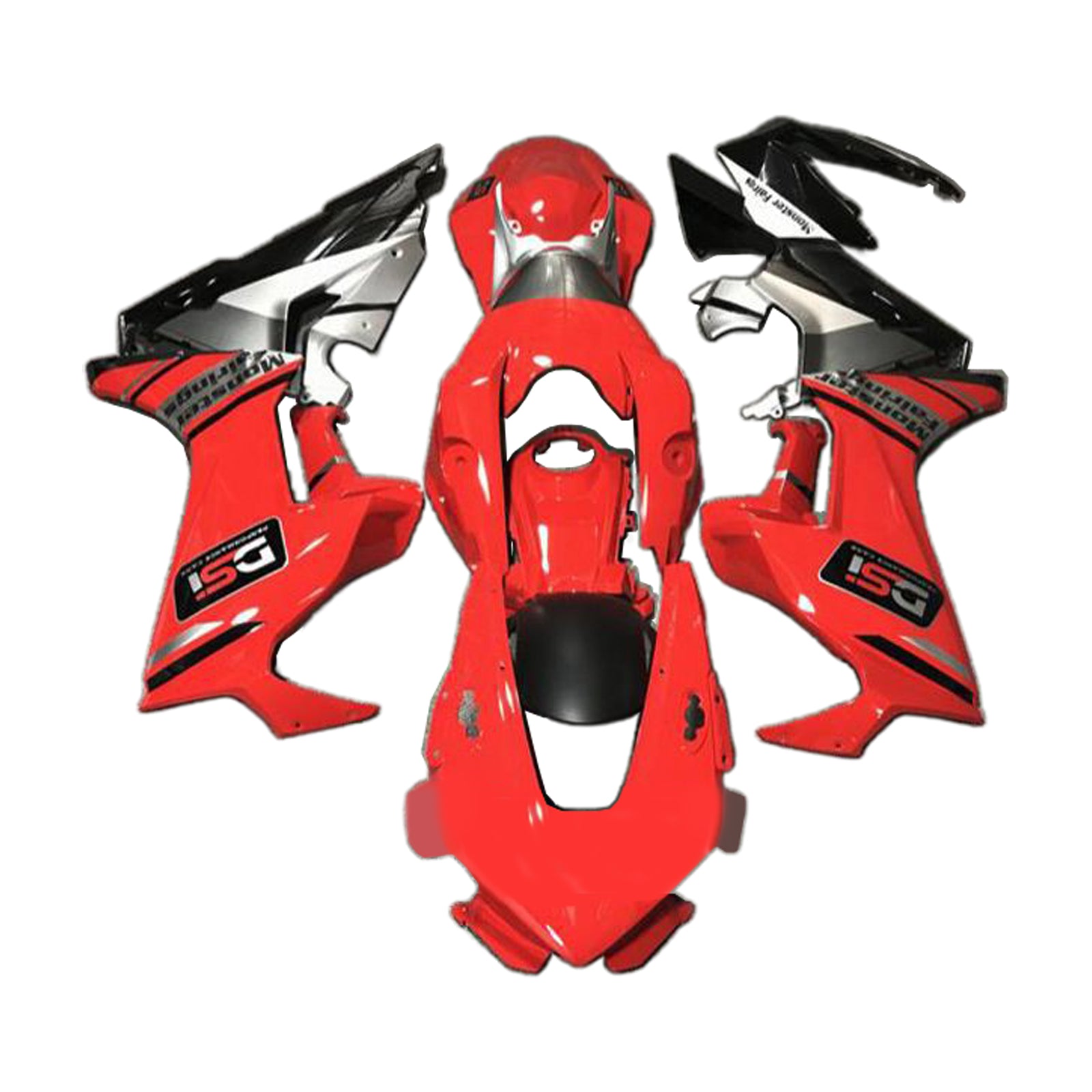 Amotopart 2017-2023 CBR1000RR Honda Kit de carenado rojo