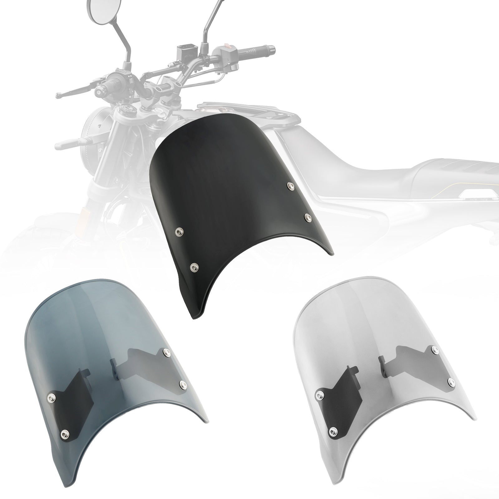 19-23 Husqvarna Vitpilen 401 Svartpilen 401 Windshield WindScreen