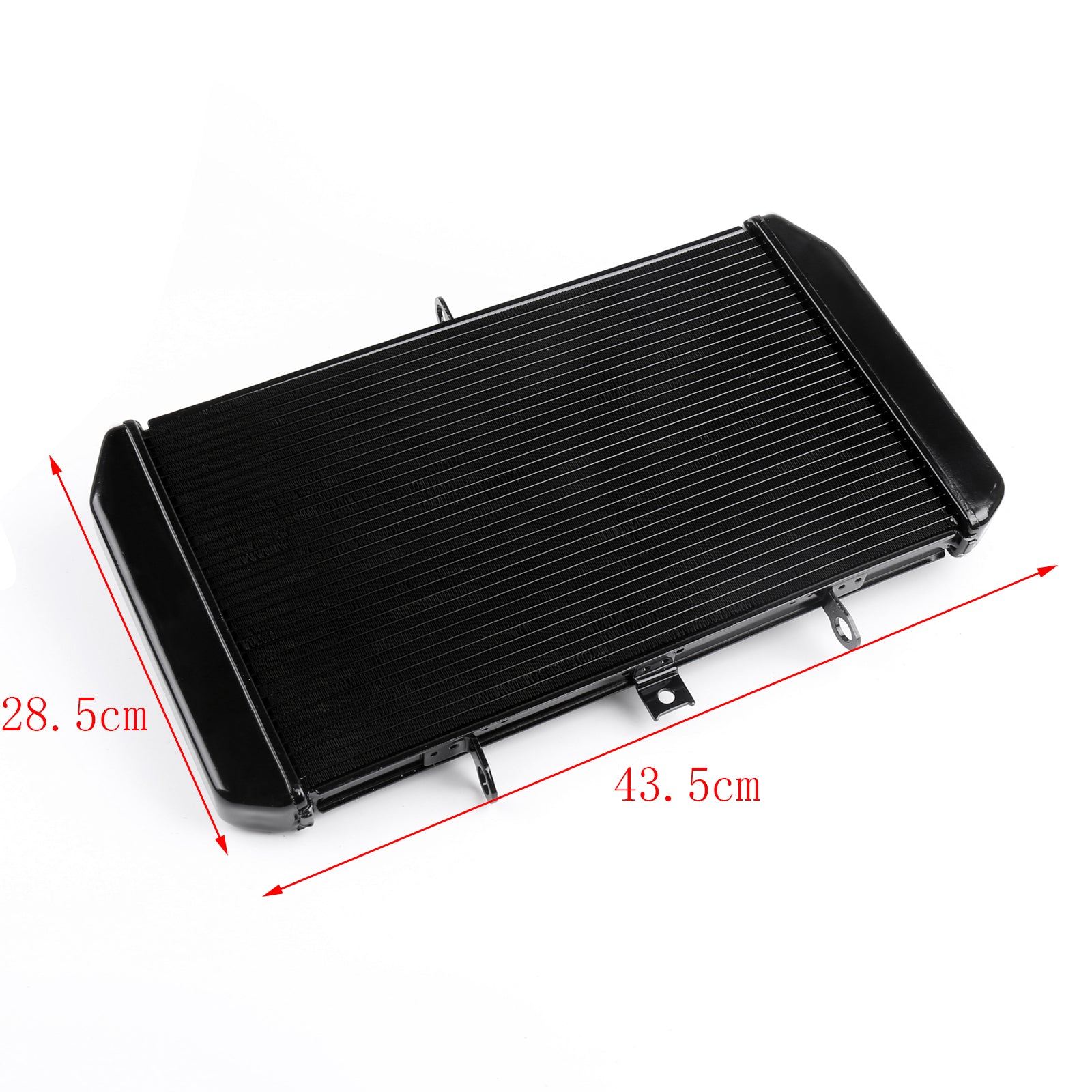 Ventilador De Refrigeración Para Kawasaki Z750/Z800/Z1000 - Compatible 2007-2016, Aluminio Negro