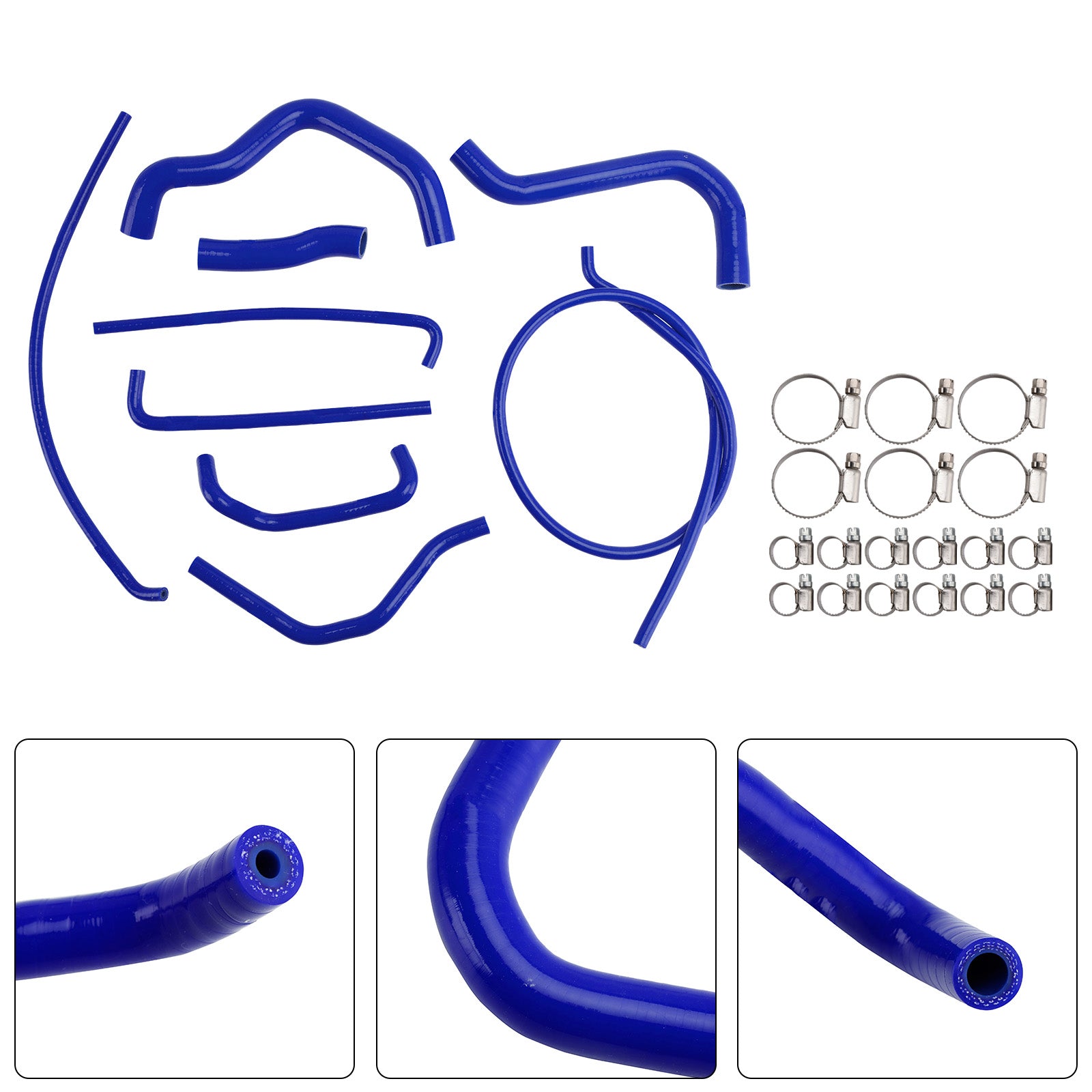 17-25 Suzuki GSX-S750 /Z 20 Silicone Radiator coolant Hose kit