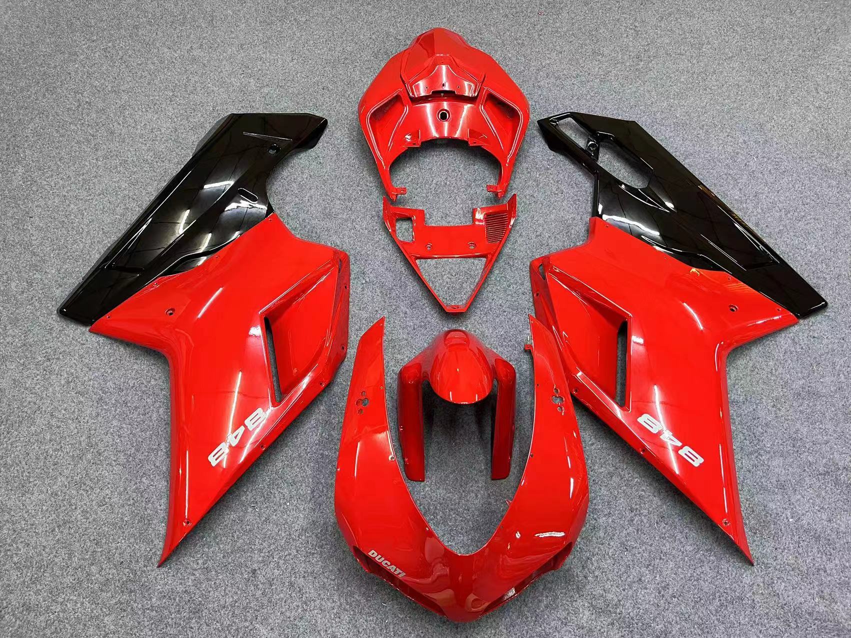 Amotopart Todos los años Ducati 1098 1198 848 Kit de carenado