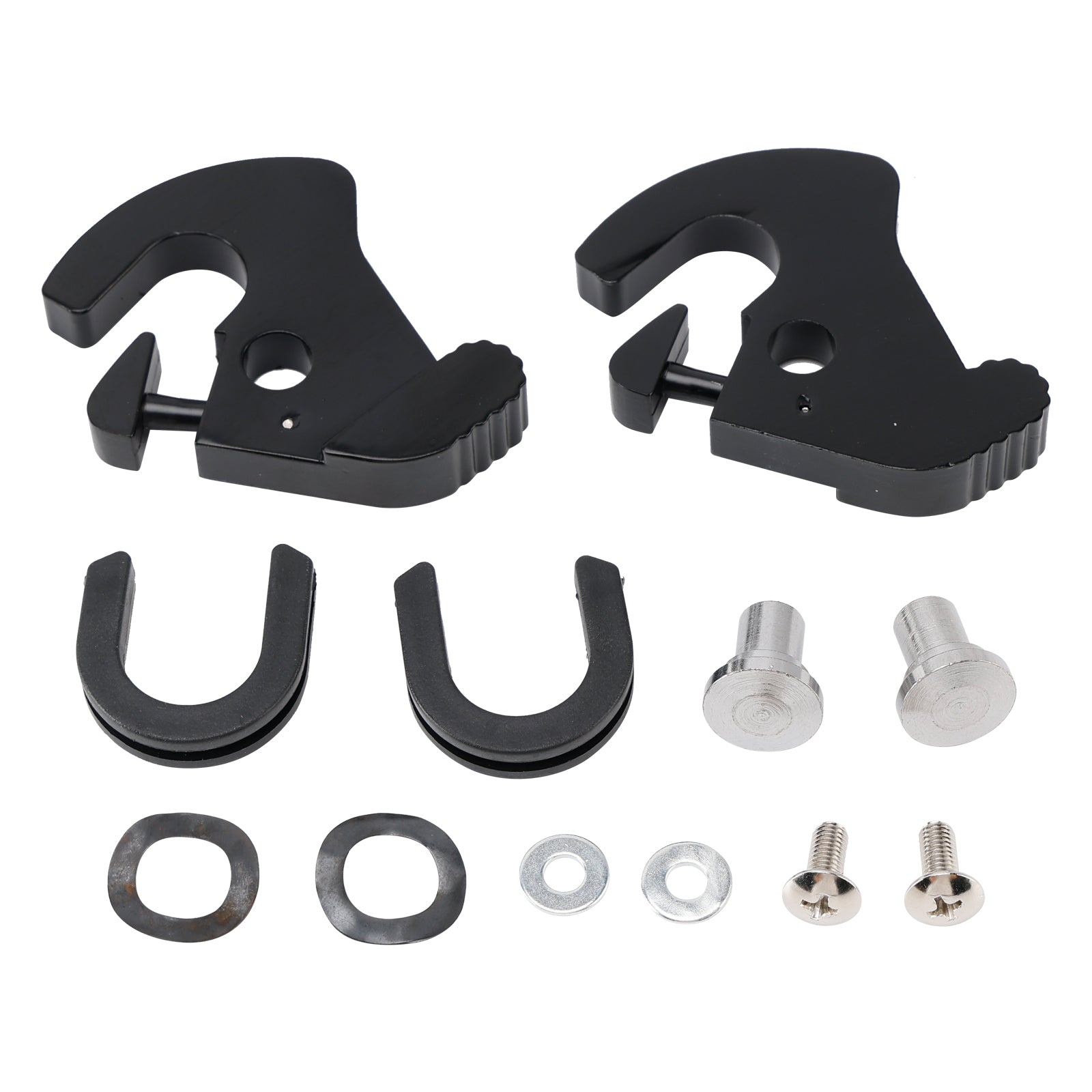 2009-2025 Electra Street Road Glide Road King Detachable Luggage Rack Black