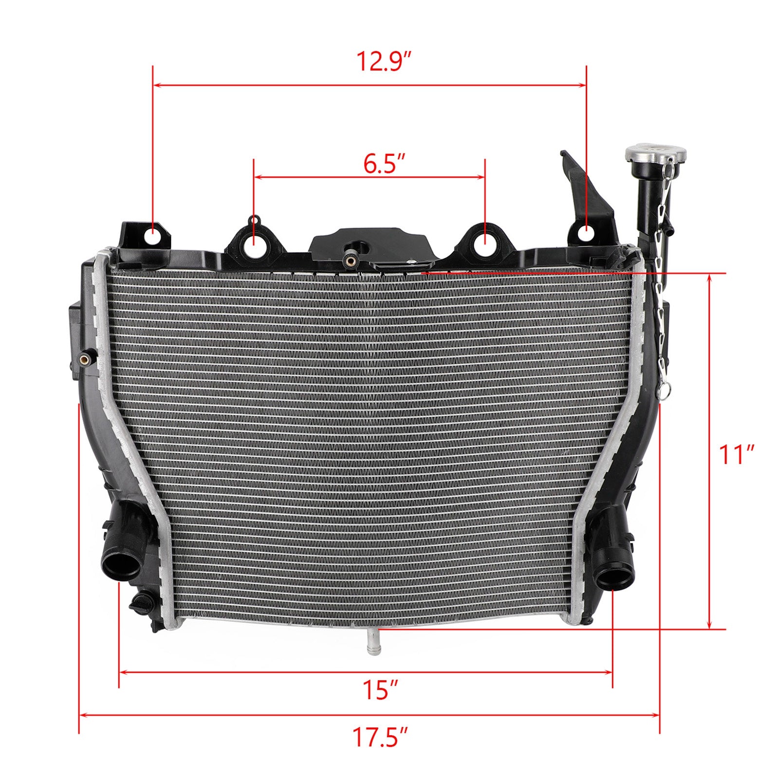 Refroidisseur de radiateur de moteur adapté à la BMW S1000RR 2009 – 2019