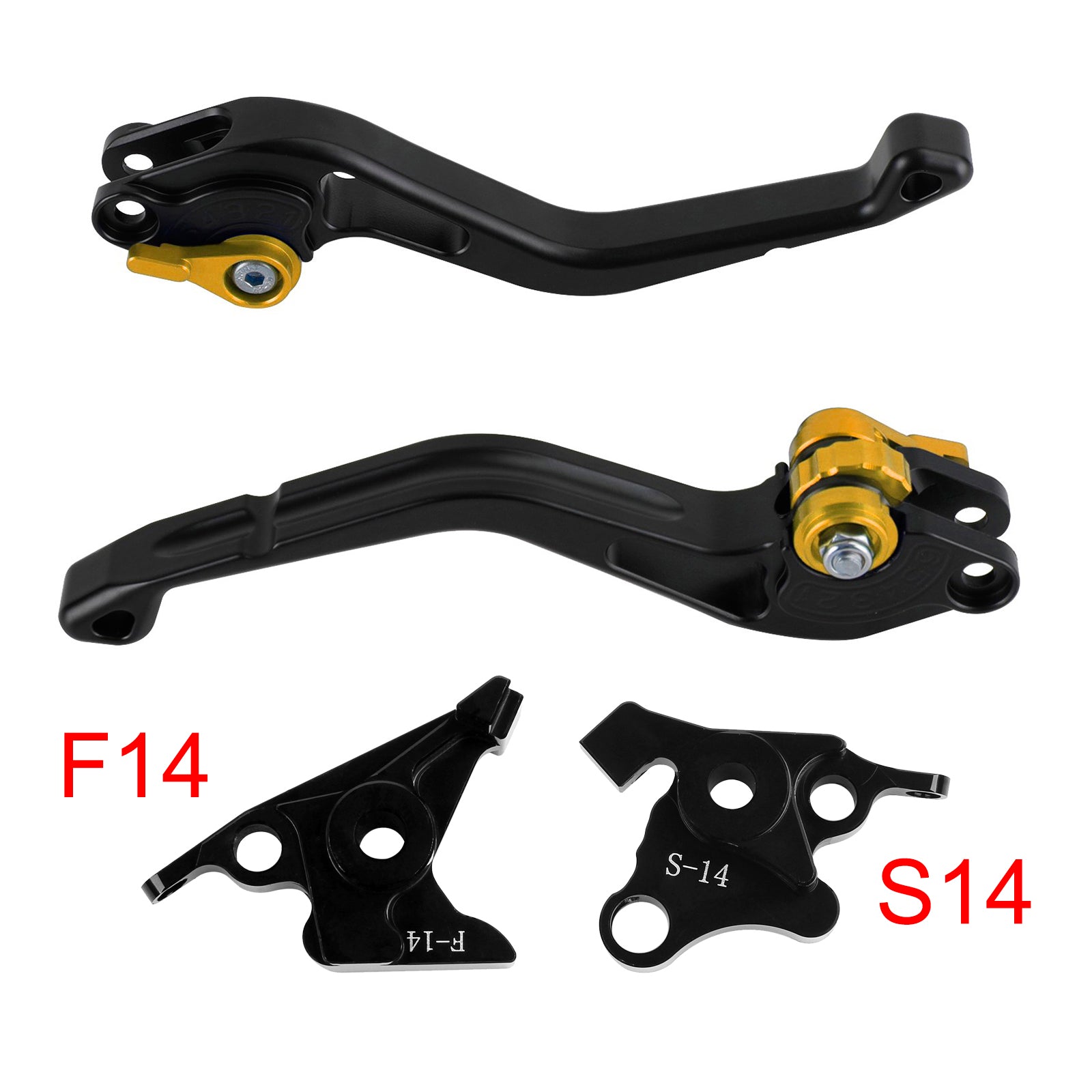 Suzuki GSF650 GSXR1300 DL1000 Gold NOVA alavanca de freio de embreagem curta