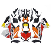 Amotopart 2019-2020 CBR650R Honda Red&Orange Repjol Fairing Kit