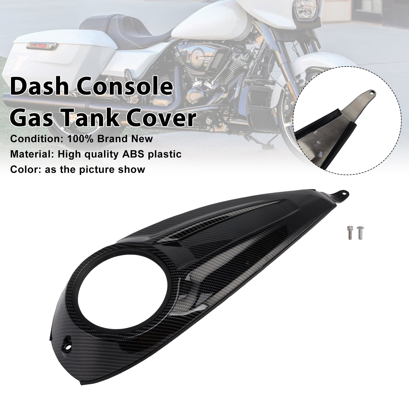 Touring Road Glide / Street Glide 2023-2025 Dash Console Gas Tank Cover