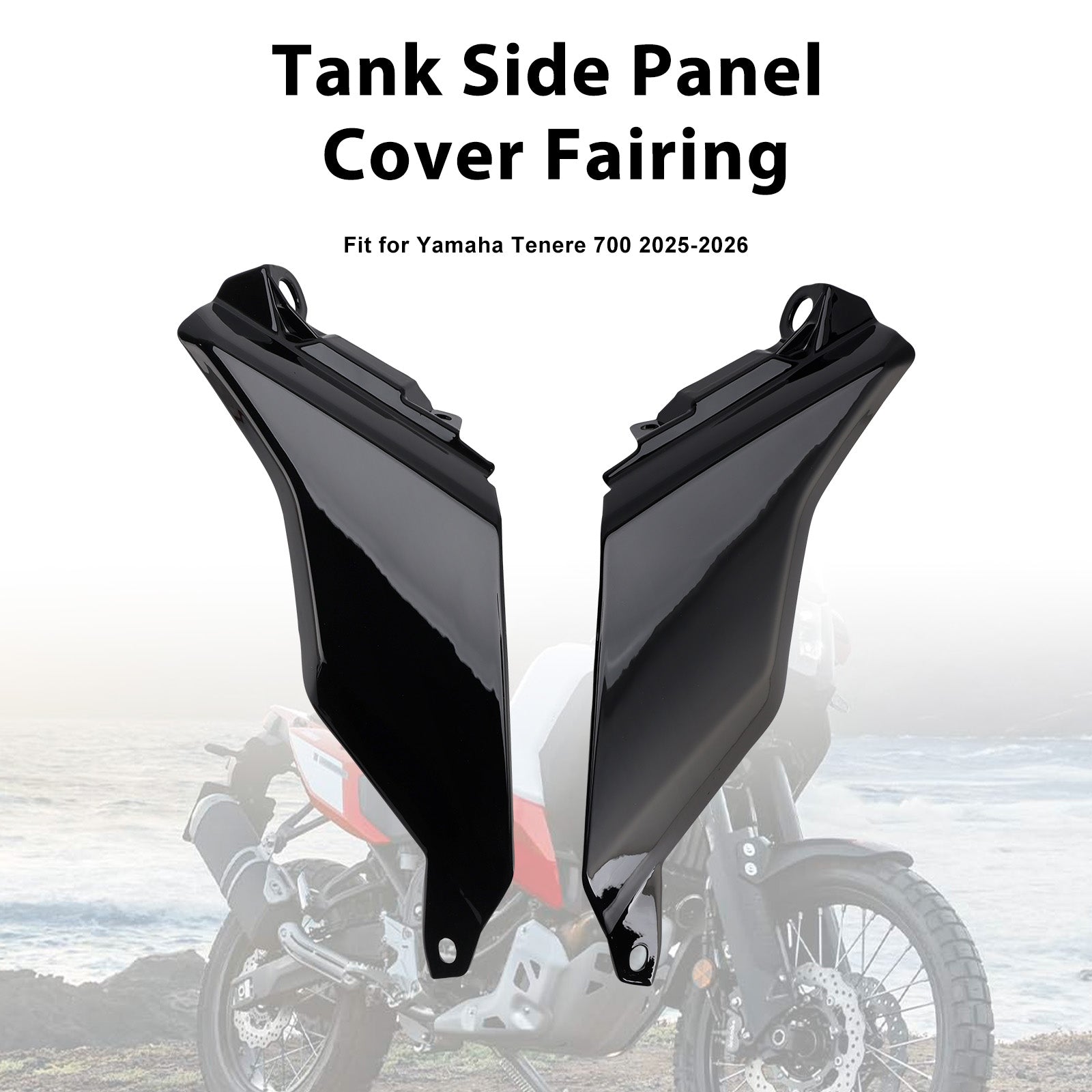 2025-2026 Yamaha Tenere 700 Tankseitenverkleidung Verkleidungsverkleidung