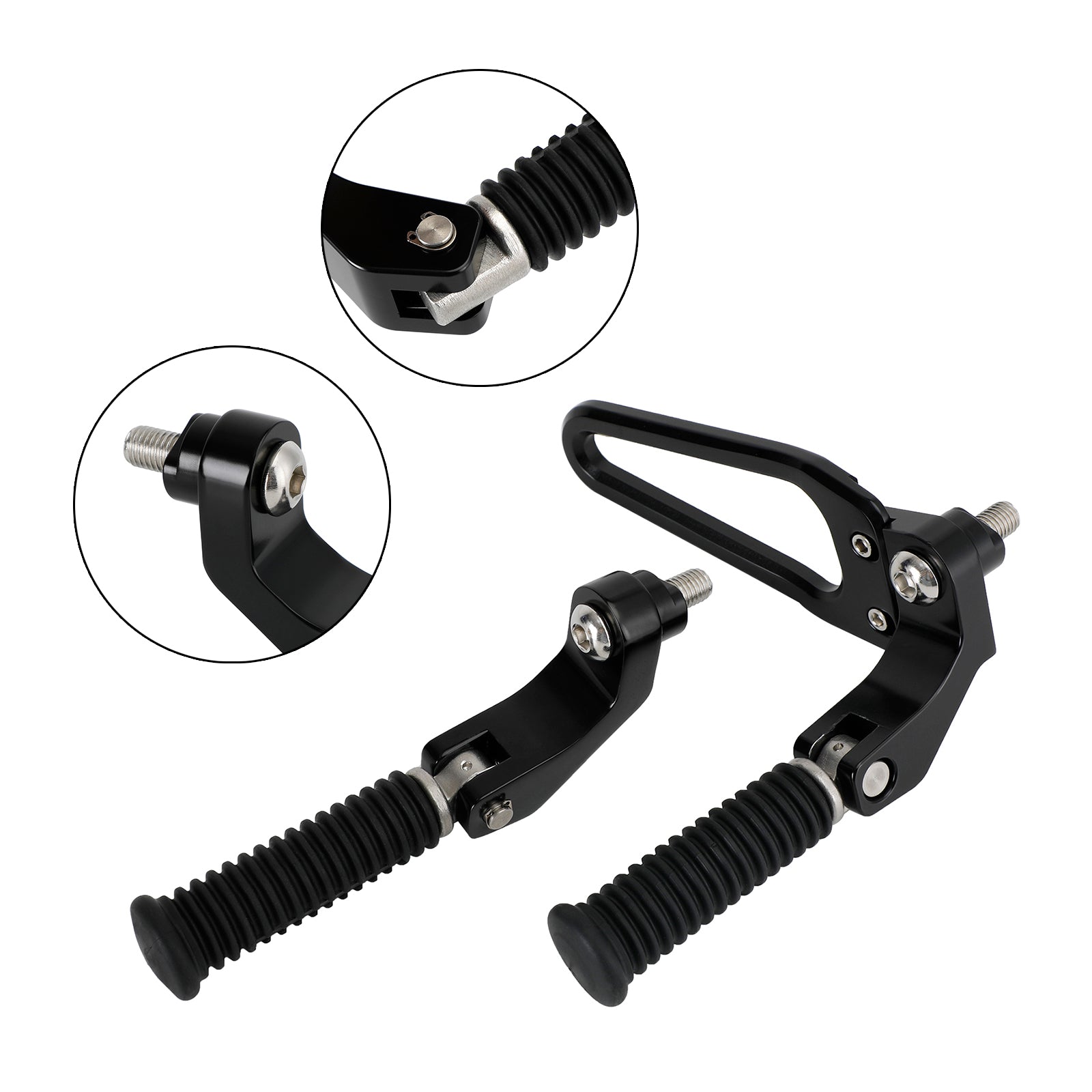 Rear Footrest Pedal Passenger Footpeg Mounting Kit for BMW R18 2020-2022