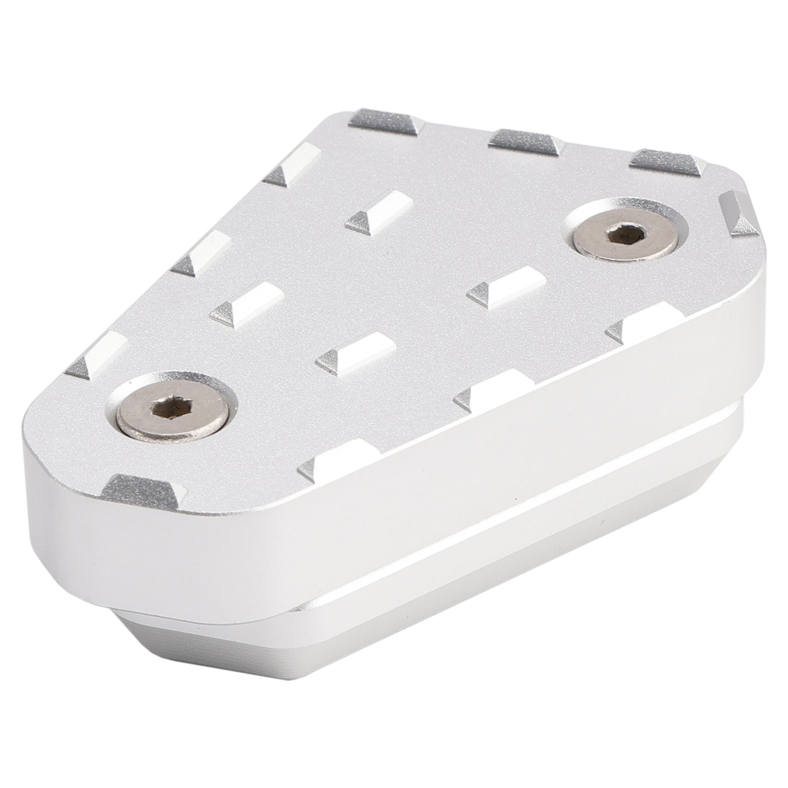 Multistrada 950 1200 1260 CNC Pédale de frein extension PEG PAD Silver