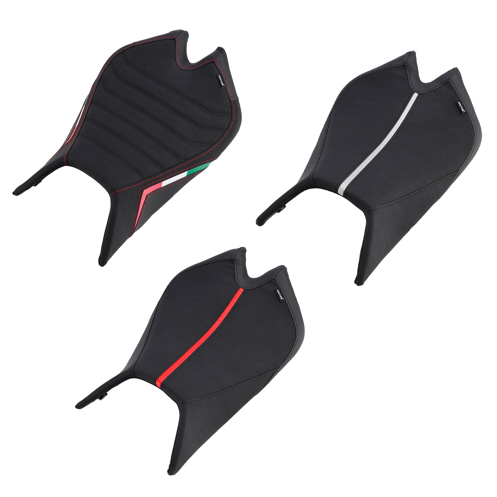 2021-2024 Aprilia RSV4 1100 Front Raider-stoel Driver Cushion Pu Black