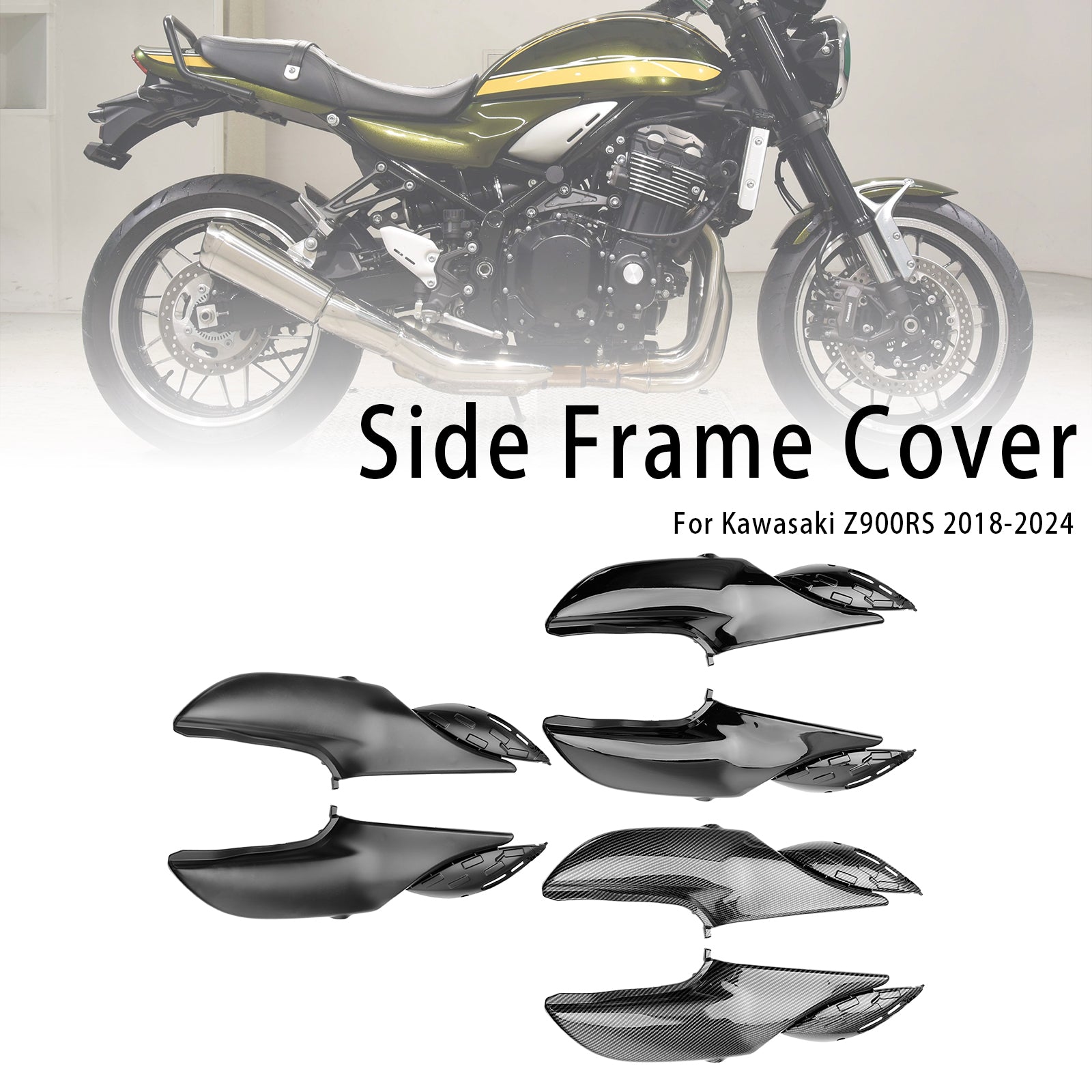 18-24 Side Kawasaki Z900RS Frame Panel Protector Fairings Cover