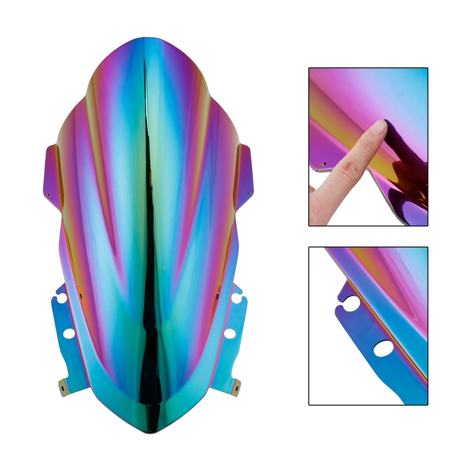 Daytona 660 2024-2025 Motorizador de parabrisas de motocicleta