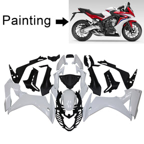 Kit carena Amotopart 2017-2019 Honda CBR650F rosso e bianco