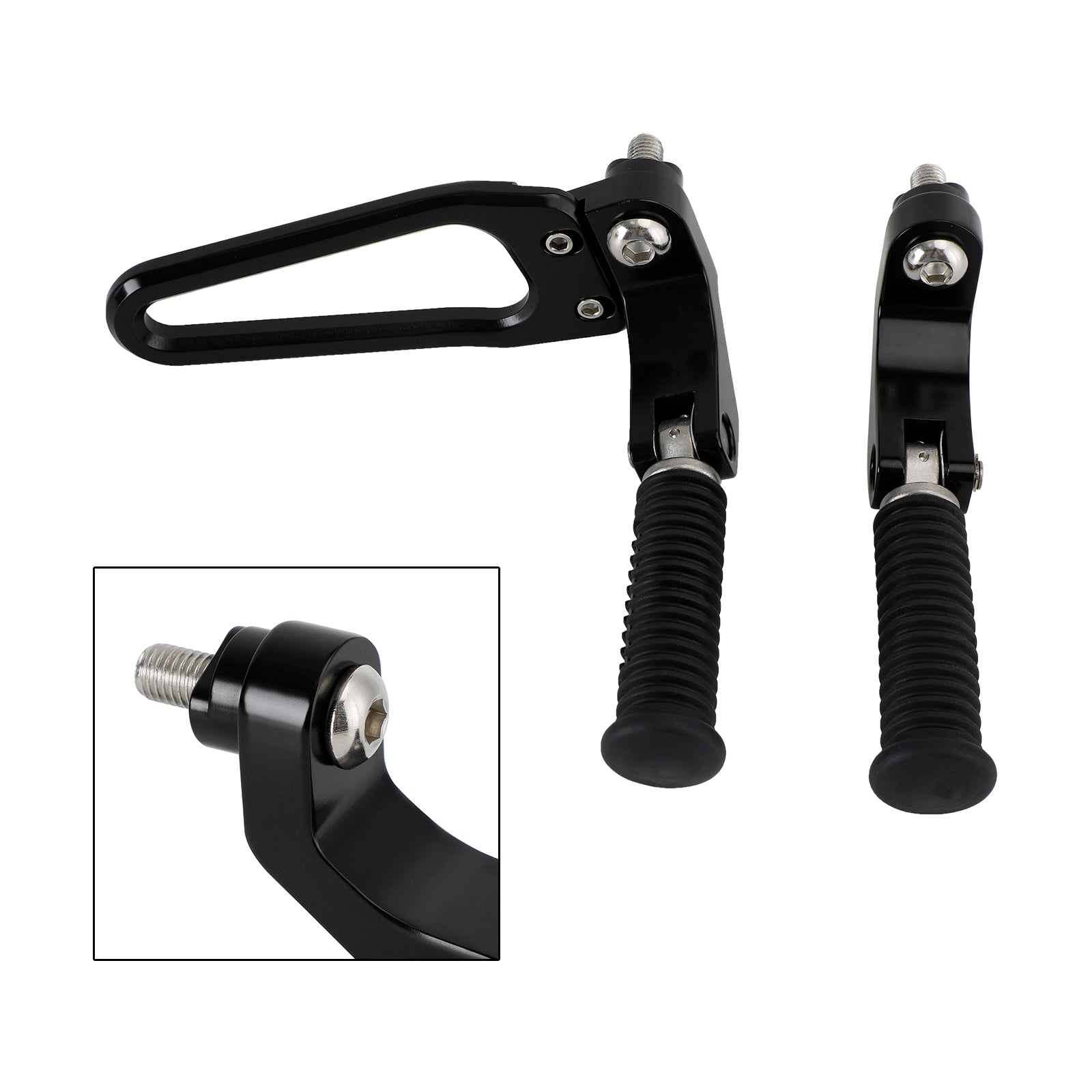 Rear Footrest Pedal Passenger Footpeg Mounting Kit for BMW R18 2020-2022