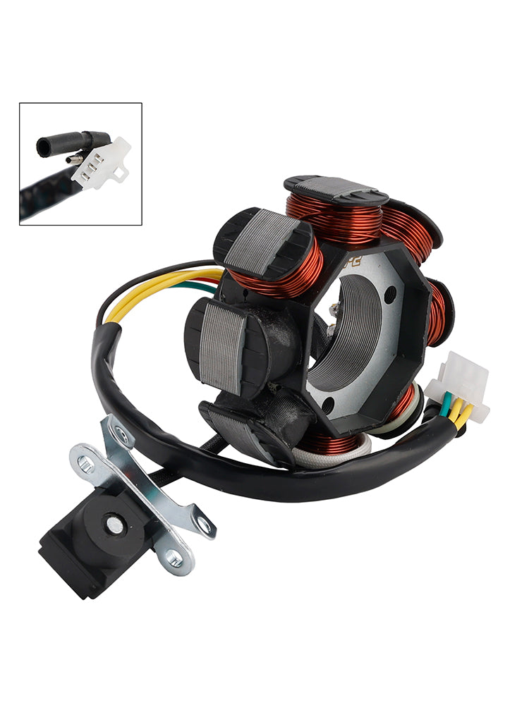 96-06 Daelim VC125 VS125 VT125 EVO VL125 Dayster Alternador de estator de 8 pólos