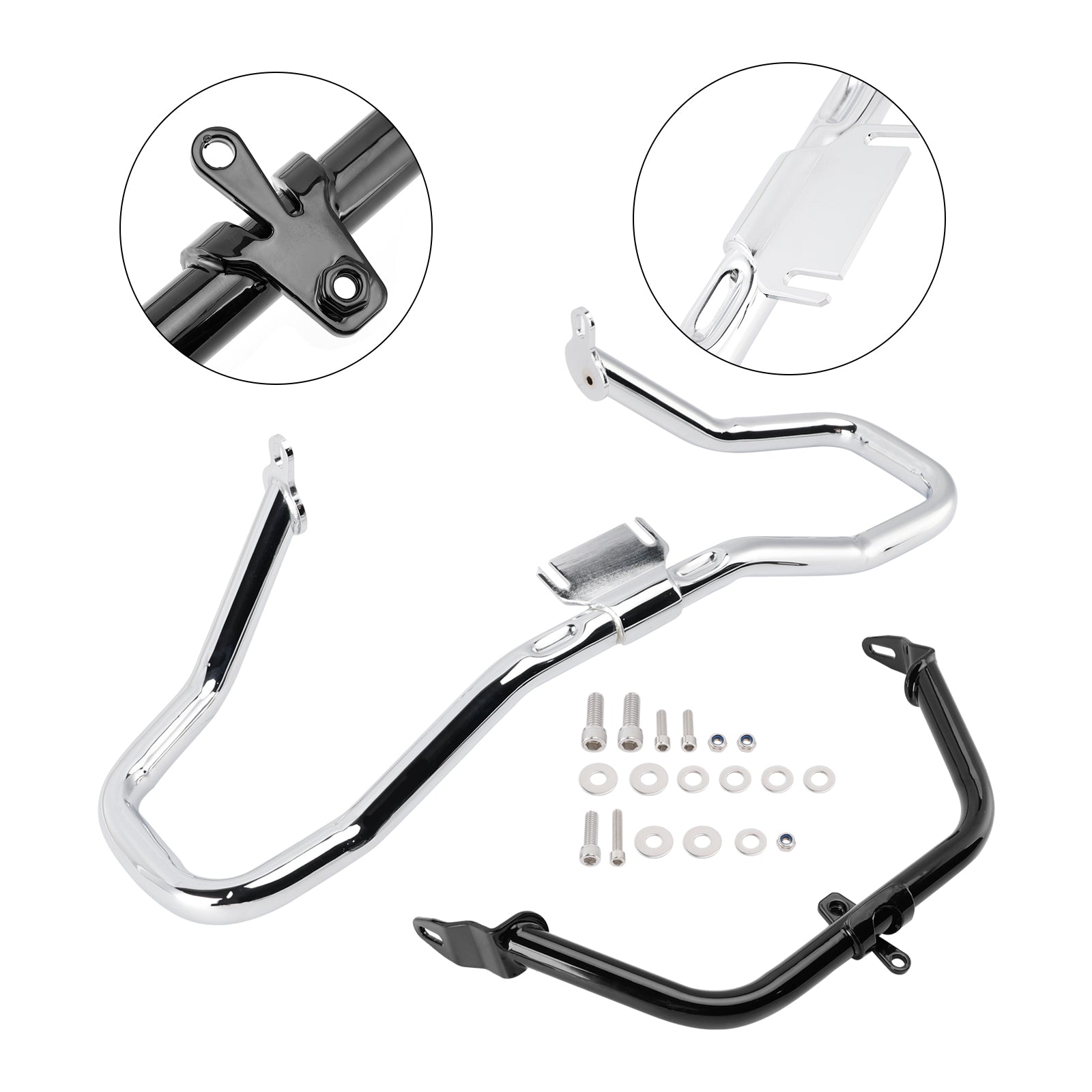 2014-2022 Harley Road Glide Motor Guard Frame Anti-Crash-Stoßfängerschutzchrom