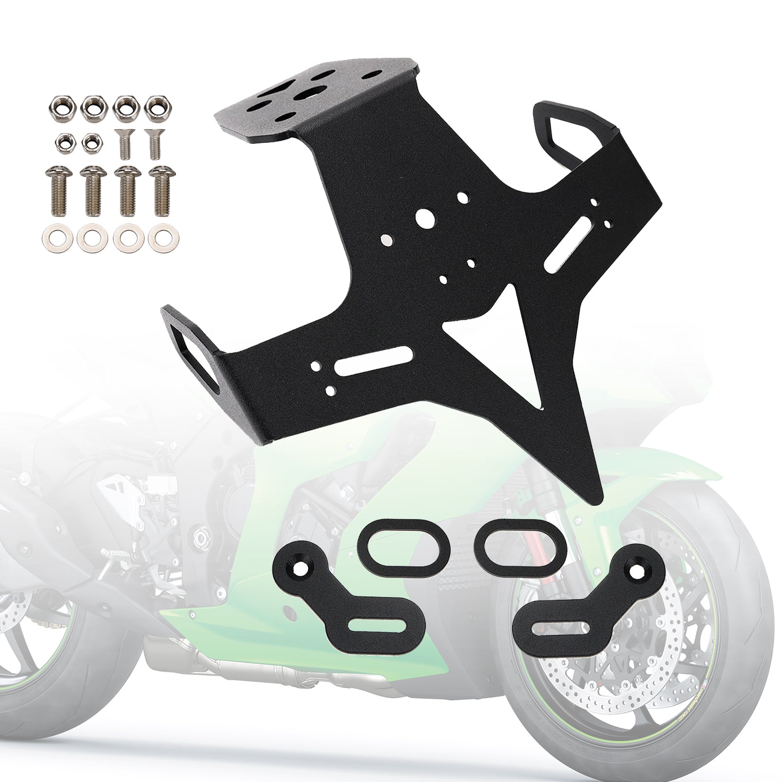 Soporte para matrícula apto para KAWASAKI ZX-25R 2021-2022