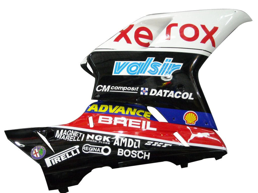 Amotopart 2007-2011 Ducati 1098/1198/848 Black White Blue Yellow Fairing Kit