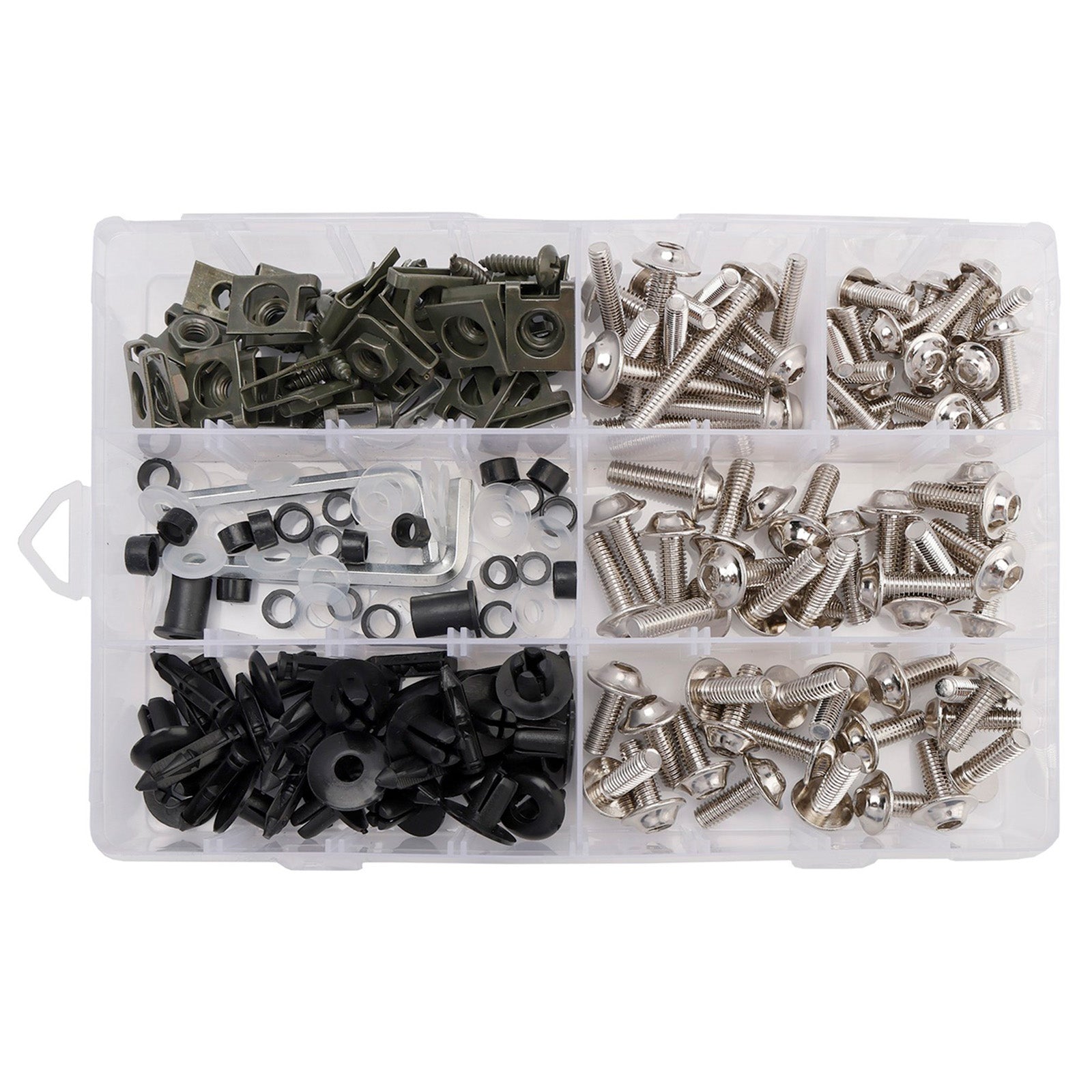 Amotopart 2024-2025 Kawasaki ZX-6R White Fairing Kit