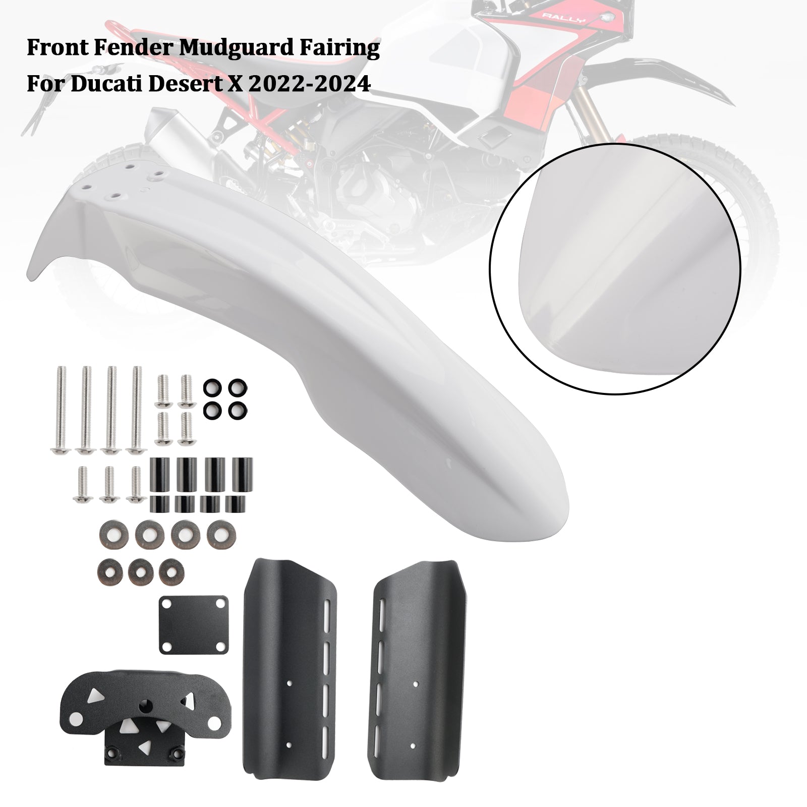 2022-2024 Ducati Desert X Front Fender Mudguard Fairing Cowl