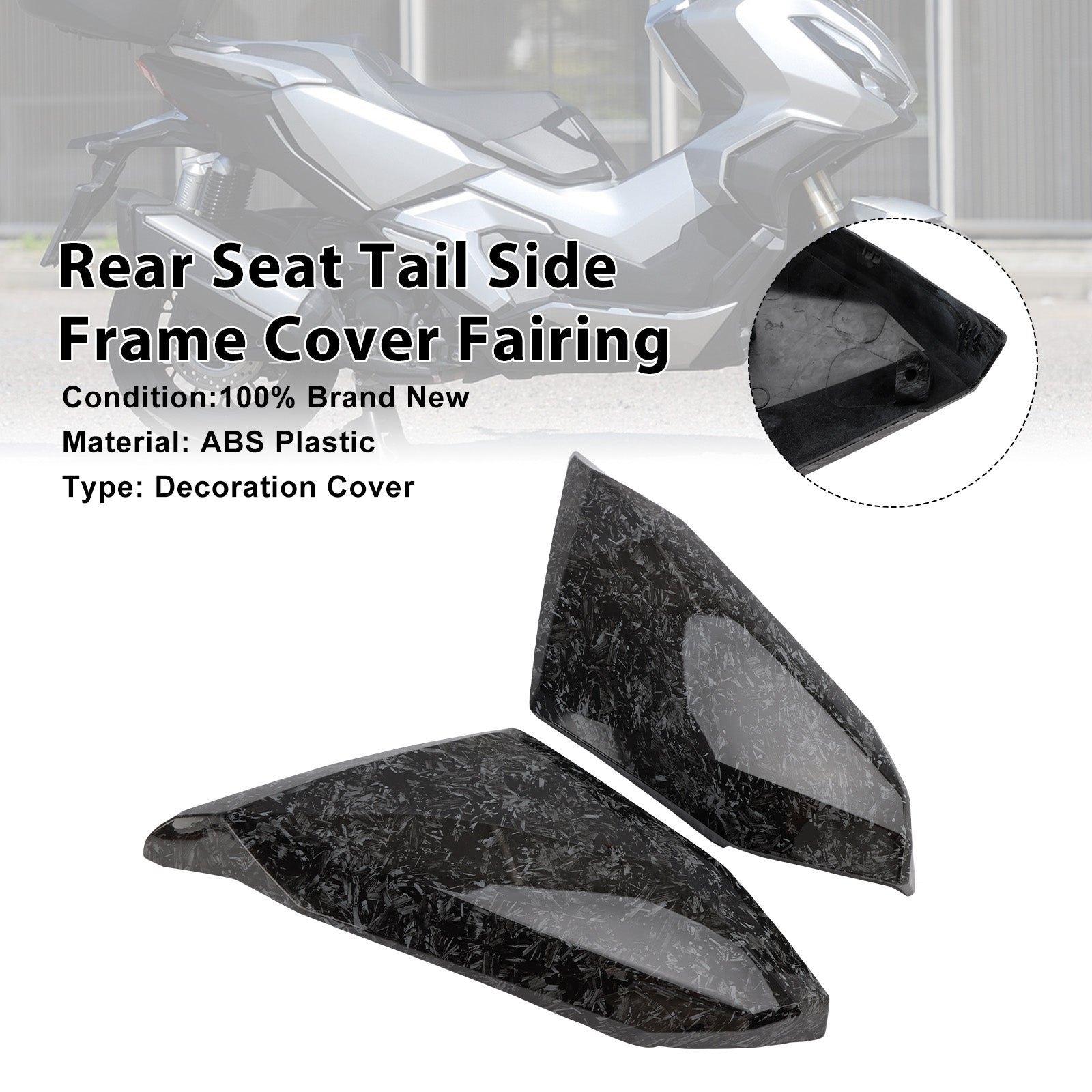 Honda ADV 350 2022-2025 Rear Seat Tail Side Frame Cover Fairing