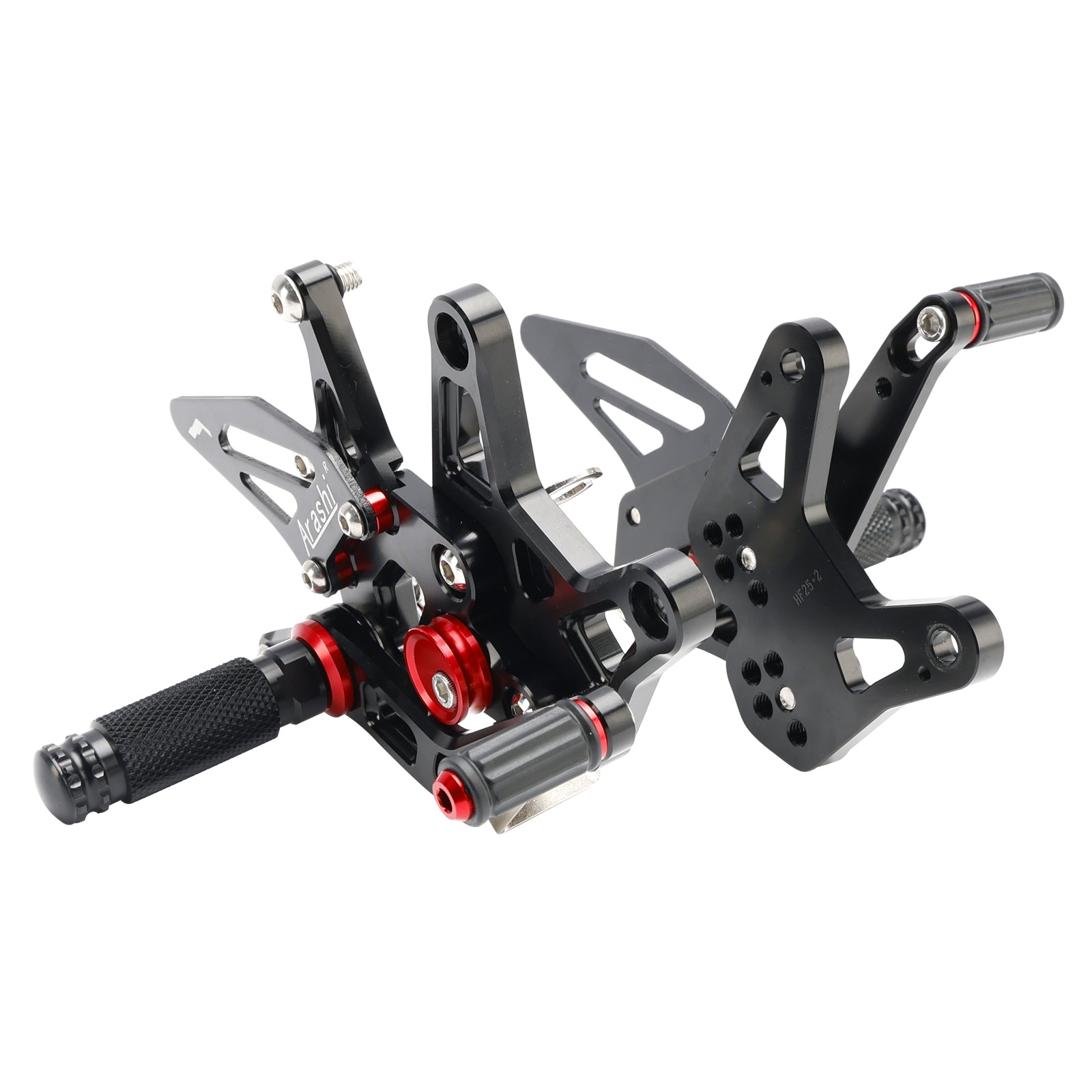 2024-2025 Kawasaki Ninja ZX6R ZX636 CNC Aluminum Rearsets Footpegs