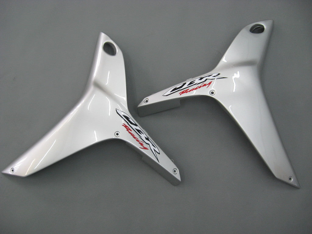 Amotopart 2007-2008 Honda CBR600RR Blue&Silver Fairing Kit