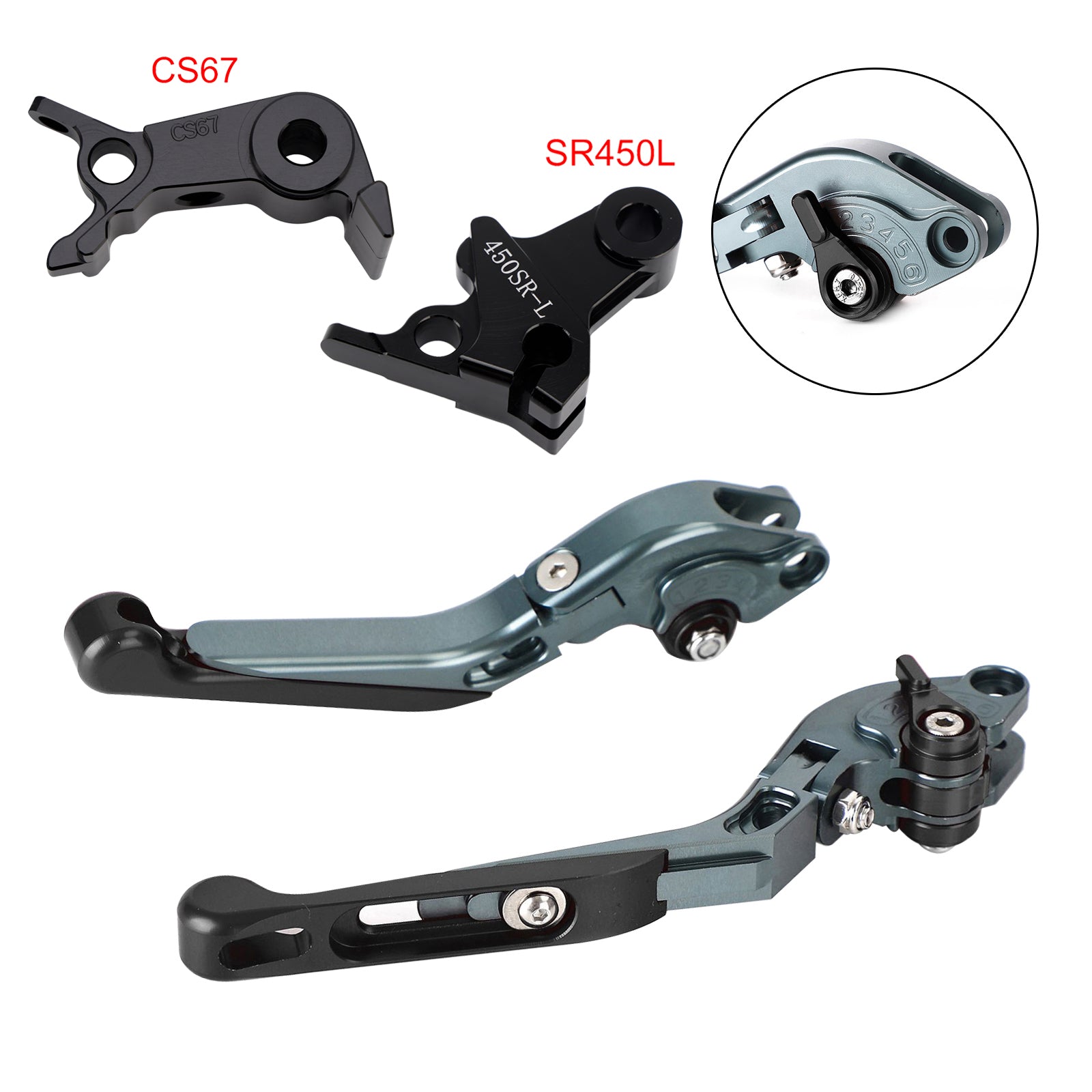 2024-2026 VOGE DS900X 900DSX Adjustable Clutch Brake Lever
