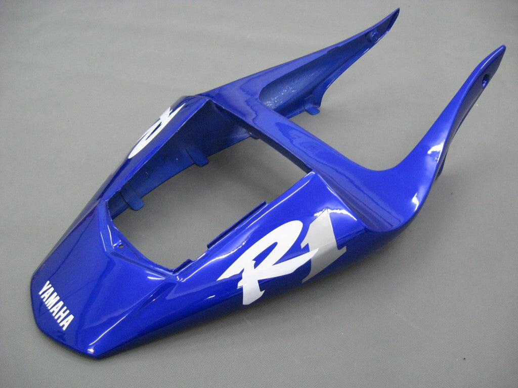 Amotopart 2000-2001 Yamaha YZF 1000 R1 Blue&amp;White Style3 Verkleidungsset