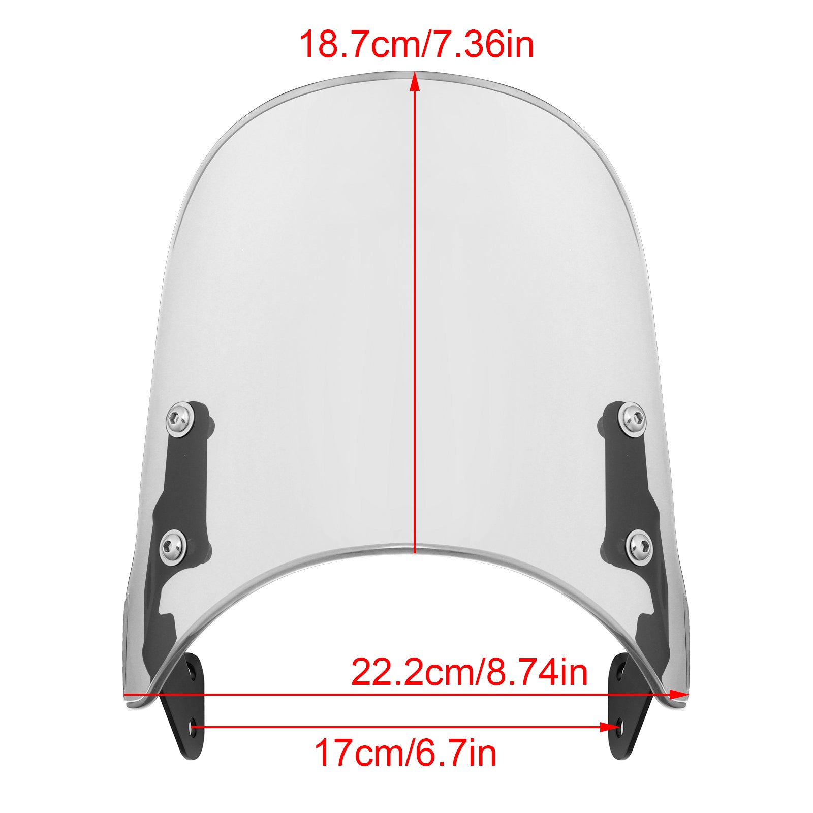 Kawasaki 23-24 Eliminator 400 450 & 2024 Eliminator 500 Windshield Windscreen