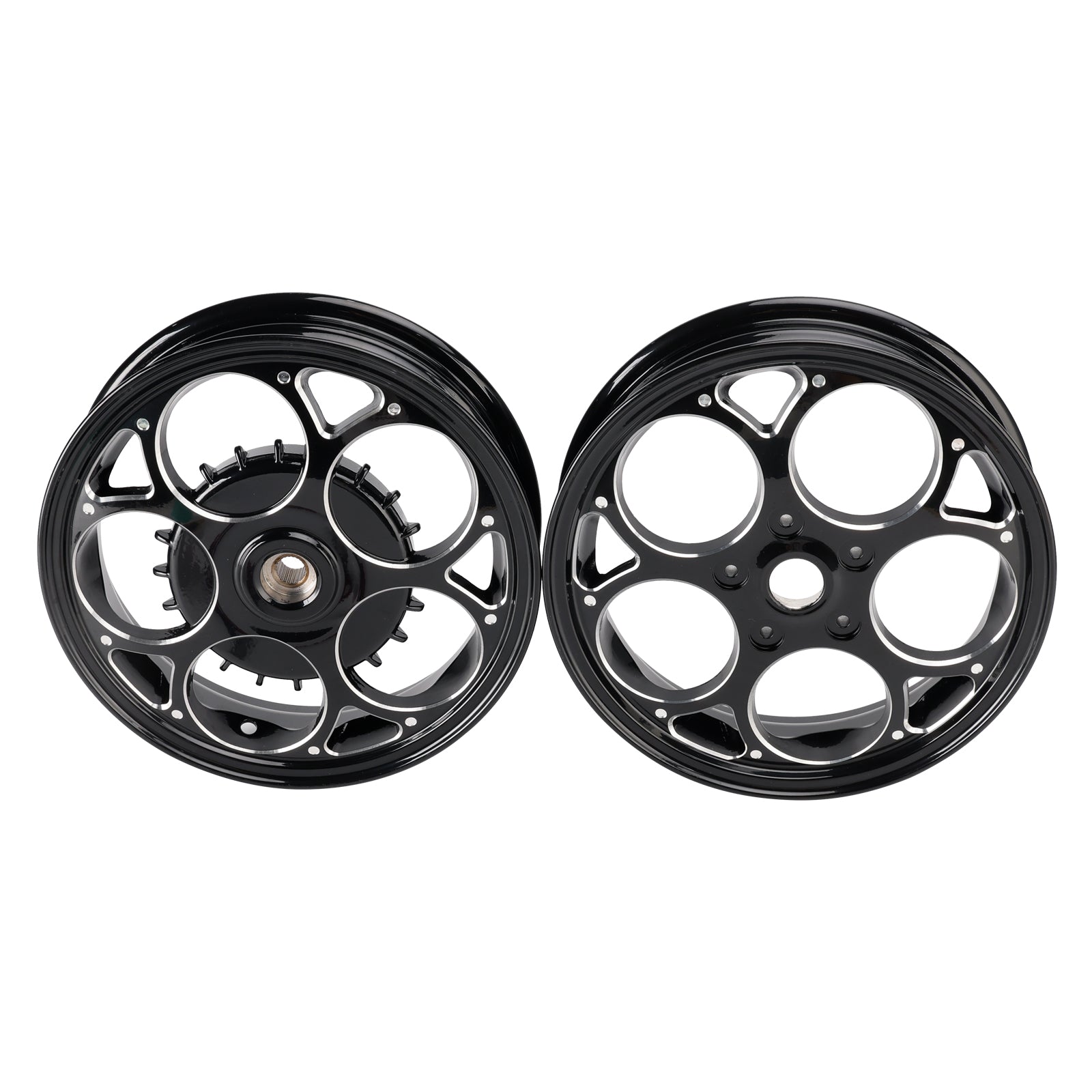 Vespa Sprint Primavera 50 125 150aluminum 3.0 X 12" Wheel Rim Set Black