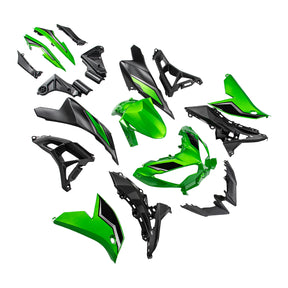 Amotopart 2022-2024 Kawasaki VERSYS 650 KLE ABS Green Fairing Kit