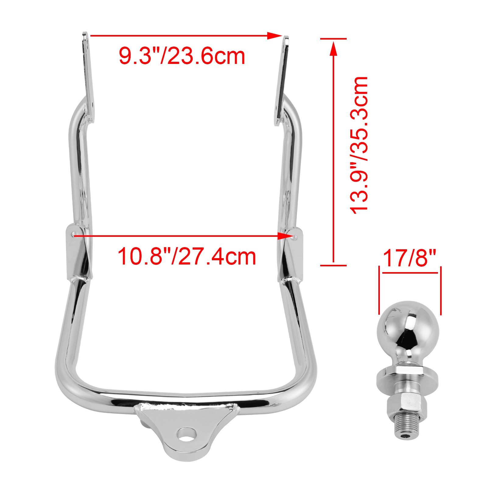 2009-2023 Touring Electra Street Glide FLHX Receiver Trailer Tow Hitch