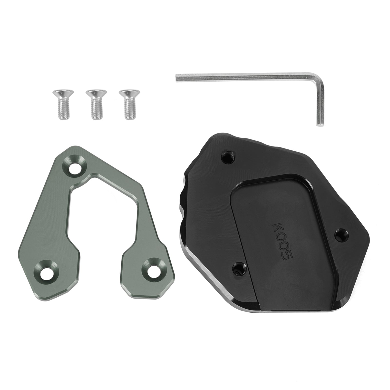 Kickstand Enlarge Plate Pad fit for Yamaha MT-09 MT 09 2021-2022