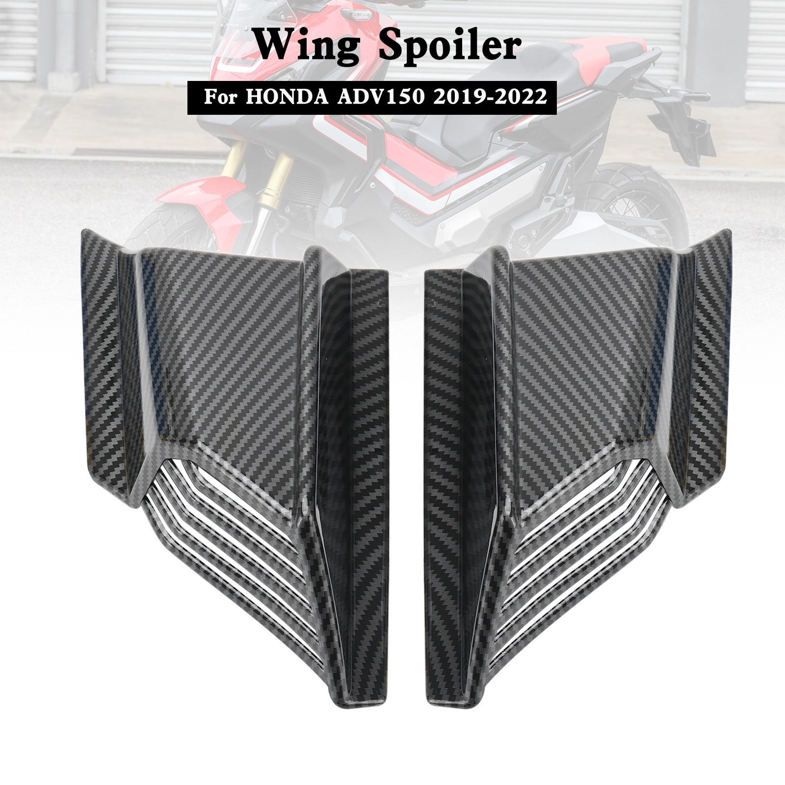 Body Winglet Side Deflector Air Wing Spoiler for HONDA ADV-150 2019-2022