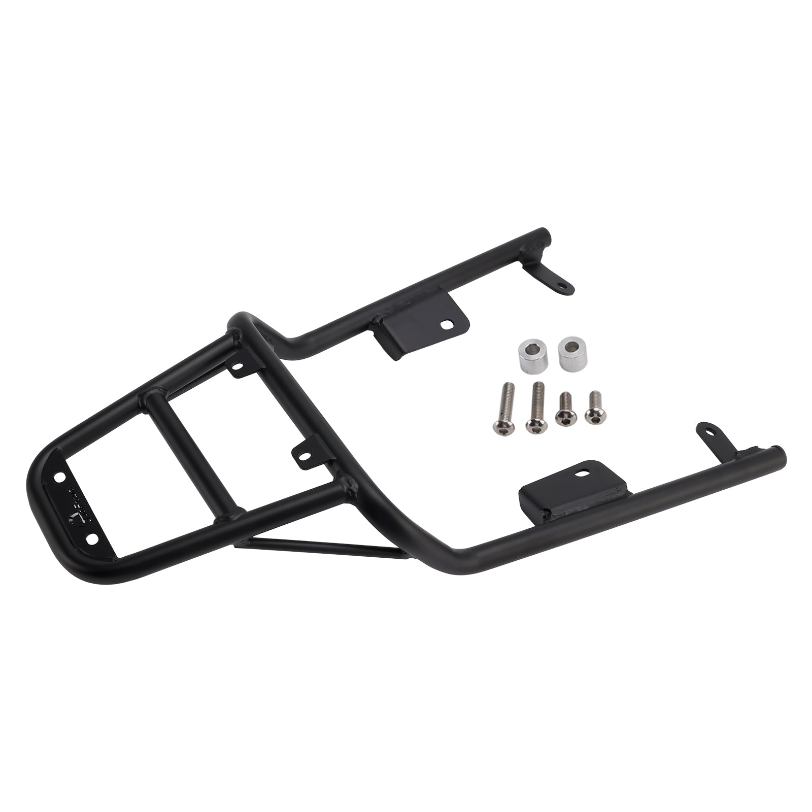 Kawasaki 2025-2026 W230 Bagageiro traseiro Meguro S1 tipo tubo, preto