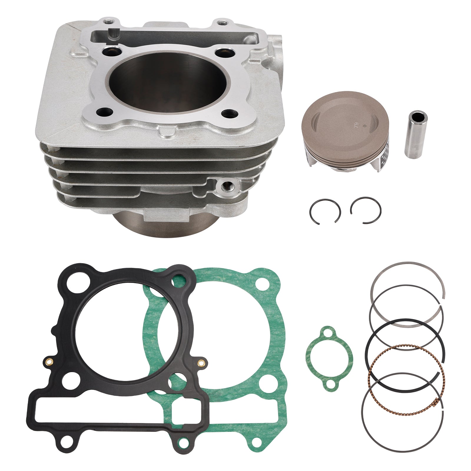 2008-2013 Yamaha Raptor 250 YFM250R 300cc Big Bore Cylinder Jug Piston Kit