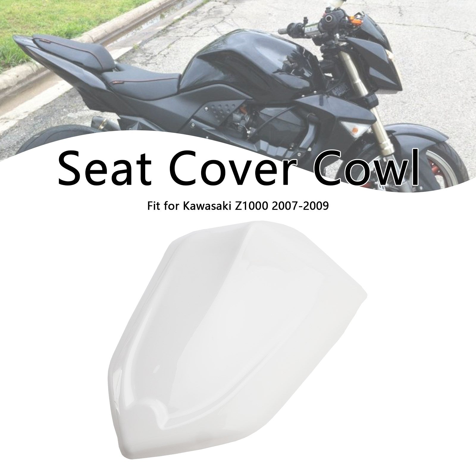 Cubierta de carenado para asiento trasero Kawasaki Z1000 07-09